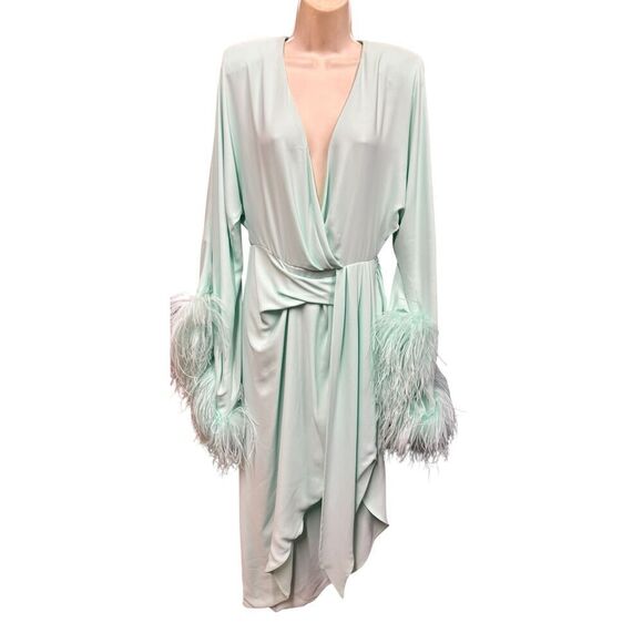 NERVI Donna Solid Dress in Green Mint NWT Size 4 - Picture 5 of 9